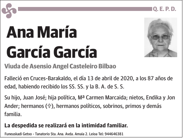 Ana María García García