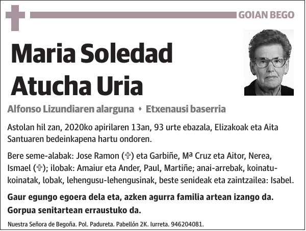 Maria Soledad Atucha Uria