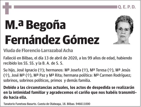 M.ª Begoña Fernández Gómez