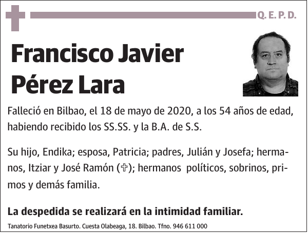 Francisco Javier Pérez Lara
