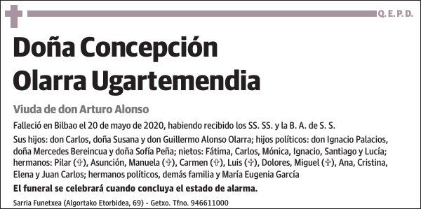 Concepción Olarra Ugartemendia
