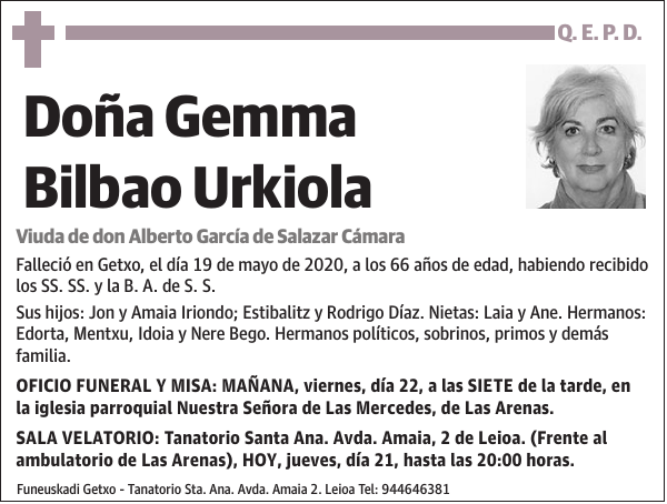 Gemma Bilbao Urkiola