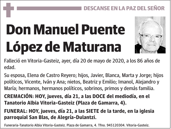 Manuel Puente López de Maturana