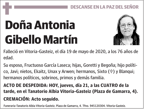 Antonia Gibello Martín