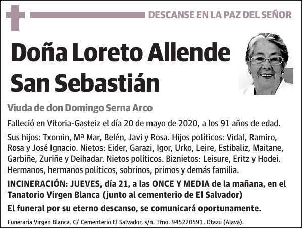Loreto Allende San Sebastián