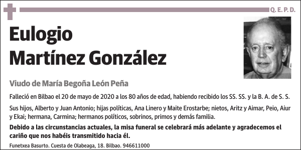 Eulogio Martínez González