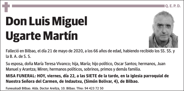 Luis Miguel Ugarte Martín