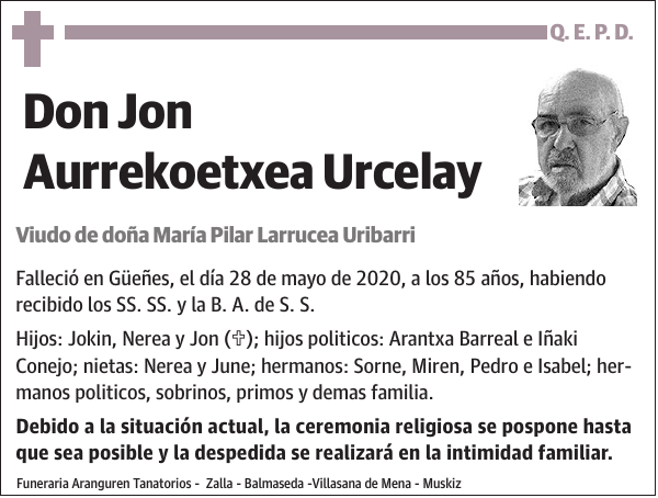Jon Aurrekoetxea Urcelay