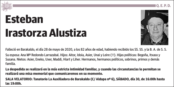 Esteban Irastorza Alustiza