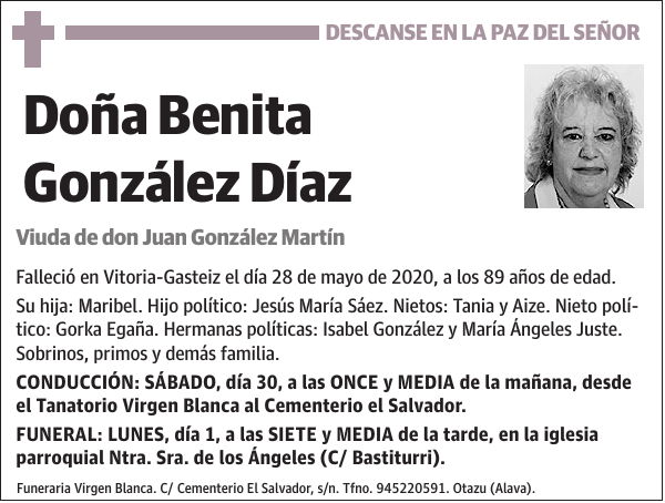 Benita González Díaz