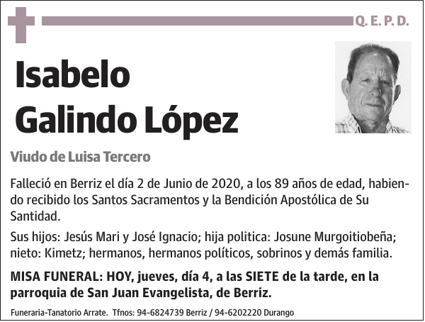 Isabelo Galindo López