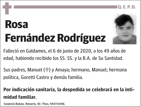 Rosa Fernández Rodríguez