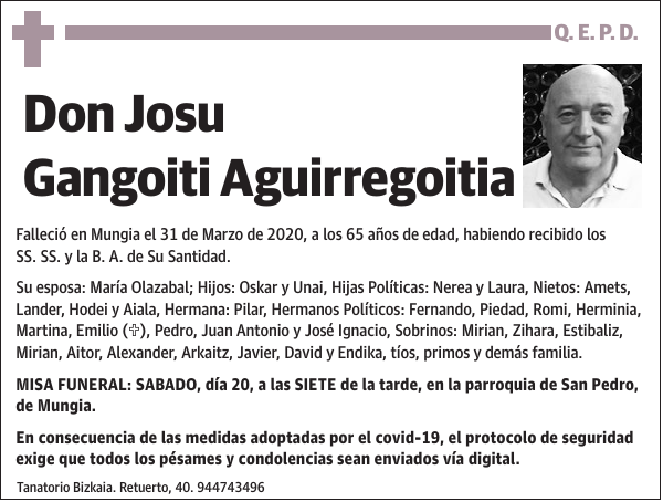 Josu Gangoiti Aguirregoitia