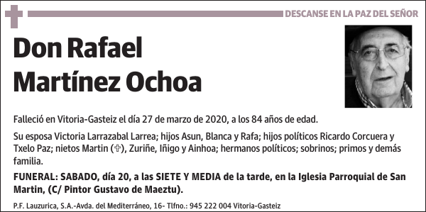 Rafael Martínez Ochoa