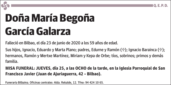María Begoña García Galarza