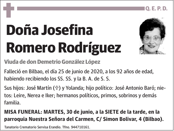 Josefina Romero Rodríguez
