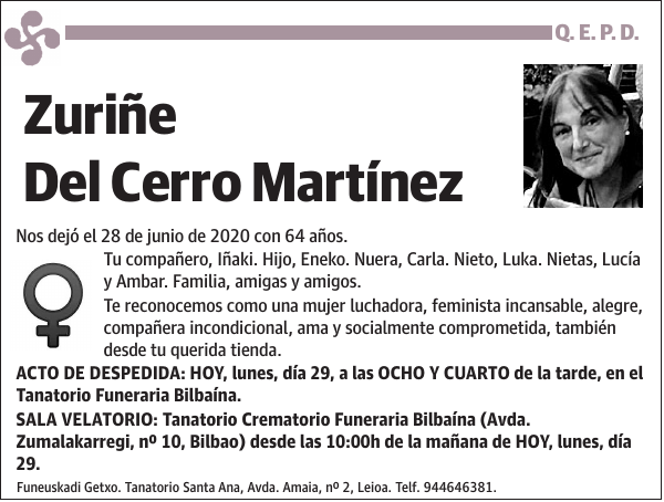 Zuriñe Del Cerro Martínez