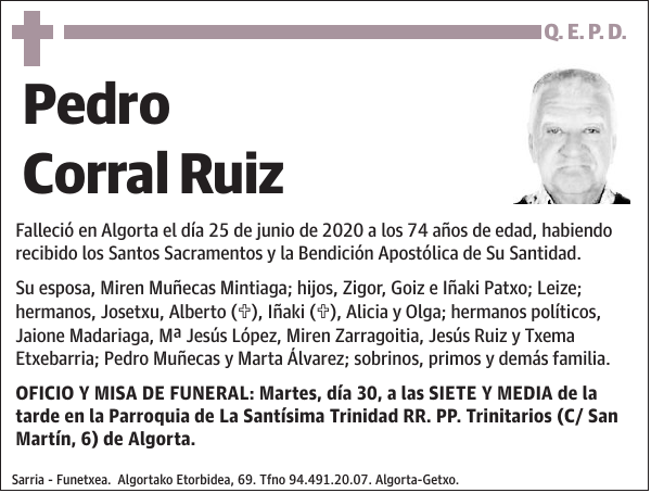 Pedro Corral Ruiz