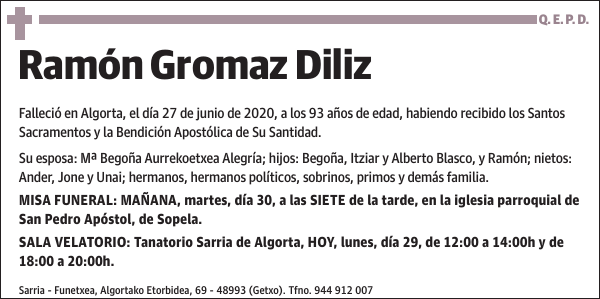 Ramón Gromaz Diliz