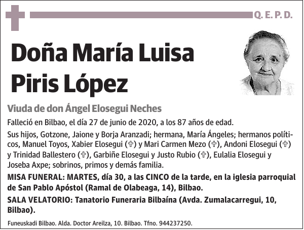 María Luisa Piris López