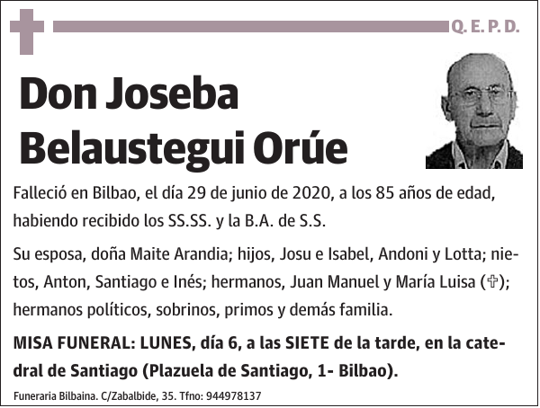 Joseba Belaustegui Orúe
