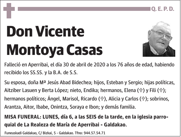 Vicente Montoya Casas