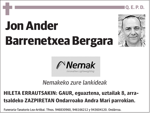 Jon Ander Barrenetxea Bergara