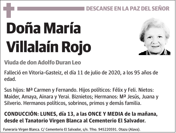 María Villalaín Rojo