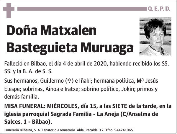 Matxalen Basteguieta Muruaga