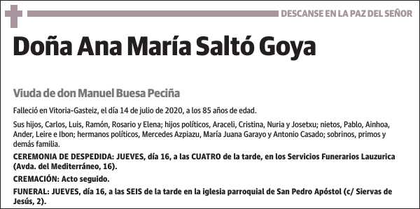 Ana María Saltó Goya
