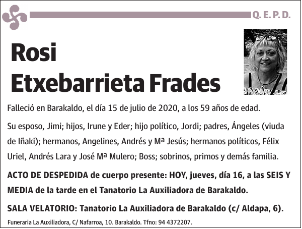 Rosi Etxebarrieta Frades