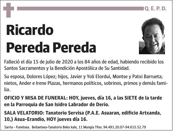 Ricardo Pereda Pereda