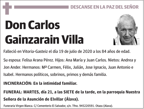 Carlos Gainzarain Villa