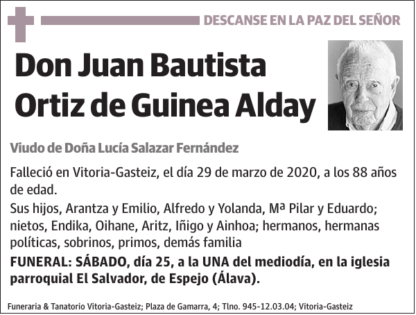 Juan Bautista Ortiz de Guinea Alday