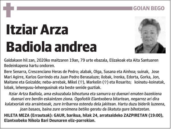 Itziar Arza Badiola