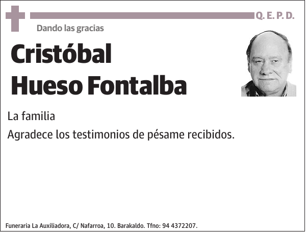 Cristóbal Hueso Fontalba