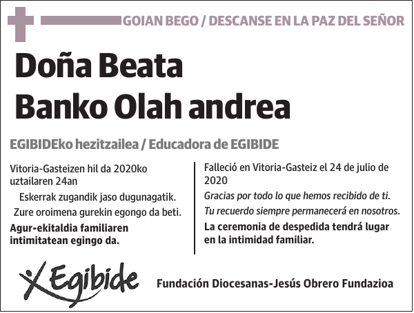 Beata Banko Olah
