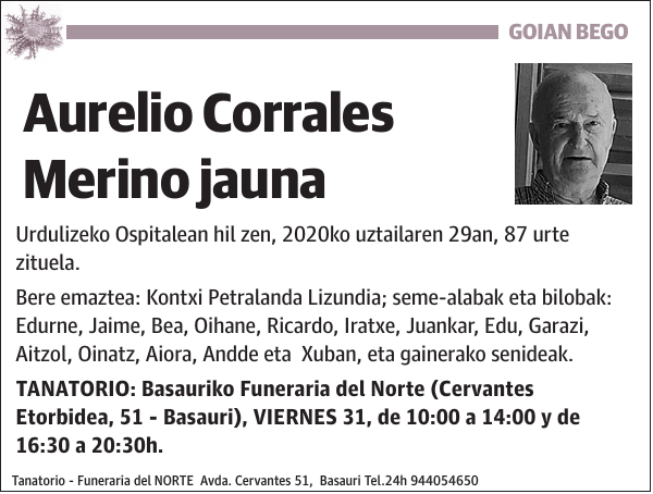 Aurelio Corrales Merino