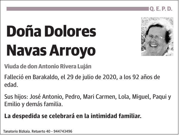 Dolores Navas Arroyo