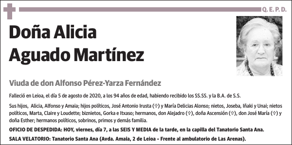 Alicia Aguado Martínez
