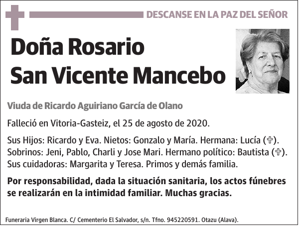 Rosario San Vicente Mancebo