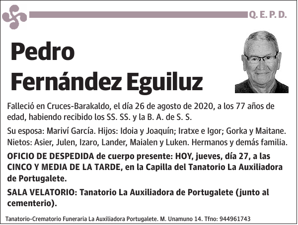 Pedro Fernández Eguiluz