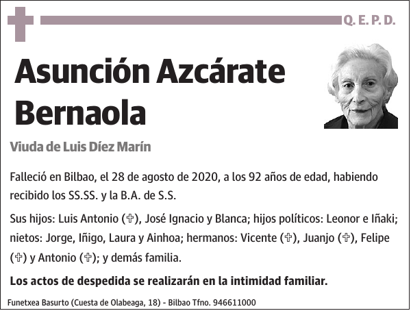 Asunción Azcárate Bernaola
