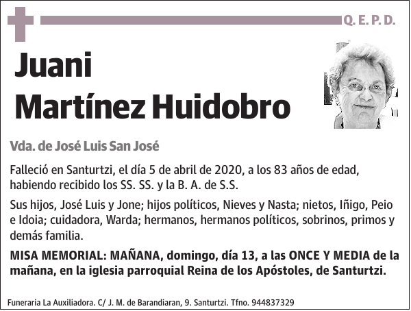 Juani Martínez Huidobro