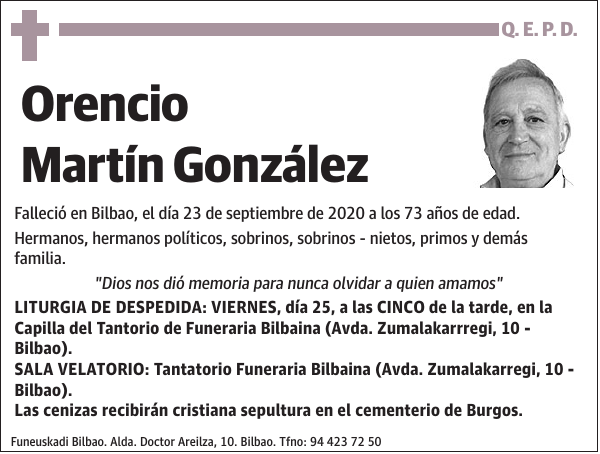 Orencio Martín González