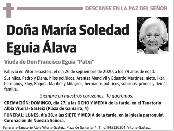 María Soledad Eguia Álava