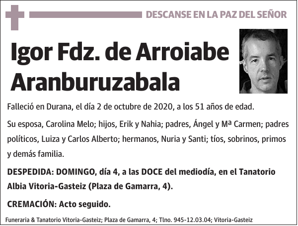 Igor Fdz. de Arroiabe Aranburuzabala