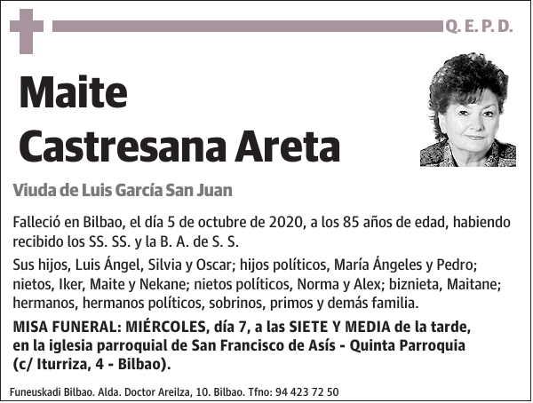 Maite Castresana Areta