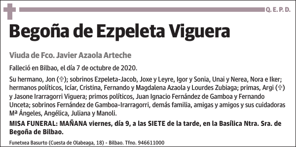 Begoña de Ezpeleta Viguera