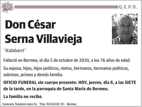 César Serna Villavieja